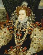 george gower Elizabeth I of England oil painting on canvas